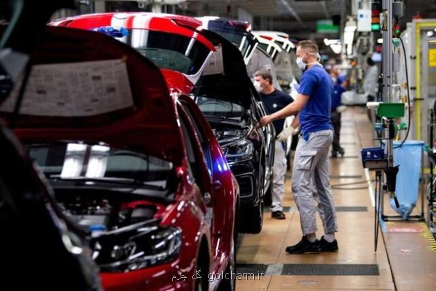 کاهش تولید در اقتصاد آلمان
