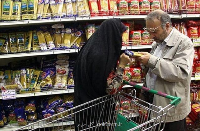 مقایسه قیمت برخی کالاهای اساسی در یک ماه بهمراه جدول