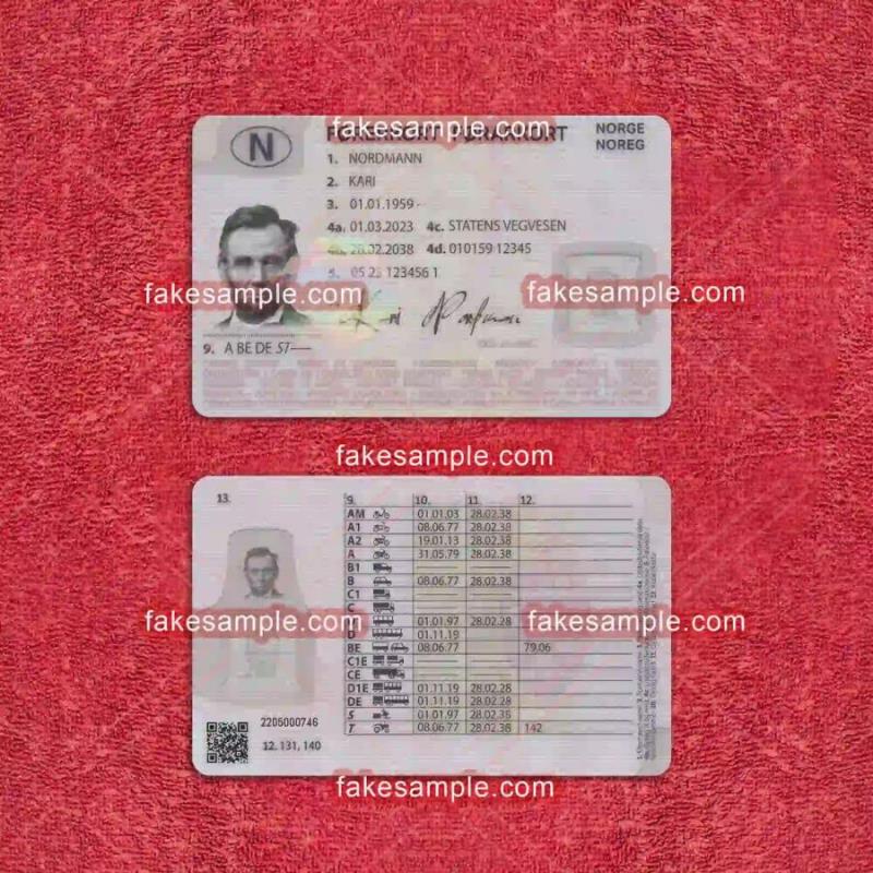 Saudi Arabia Driver Licence Fake Template