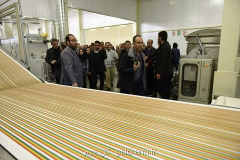 افتتاح كارخانه تولید پاستیل در كرج بعلاوه تصاویر