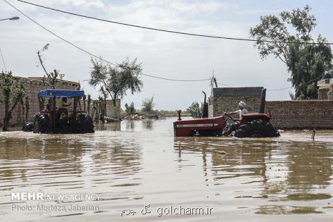 وقوع ۳ سیل در یك سال زراعی برای خوزستان، زمین ها هنوز زیرآب هستند